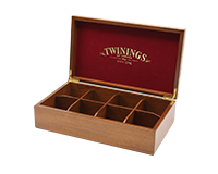 8 Compartment Wooden Tea Chest